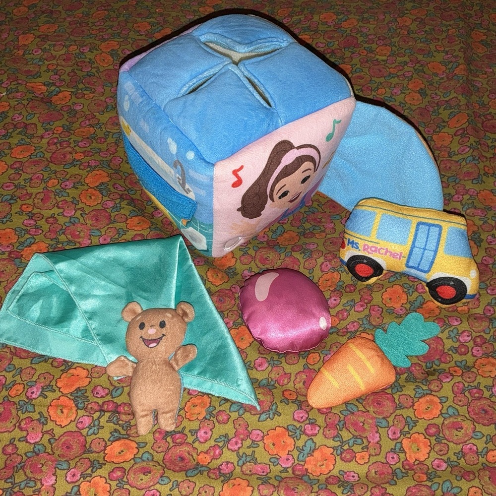 Ms. Rachel Official Surprise Learning Box, Educational Toys with Stuffed Animals